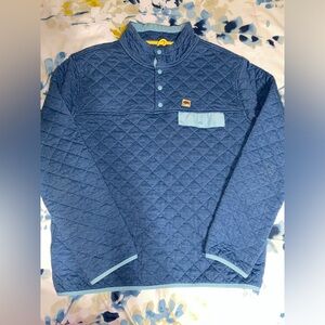 Buffalo Jackson Jacket Blue Snap Casual Pullover